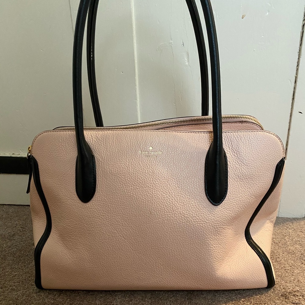 Kate Spade Pink and Black Shoulder Bag